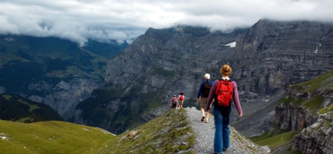 hiking people